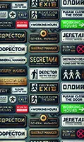 Таблички ПВХ
